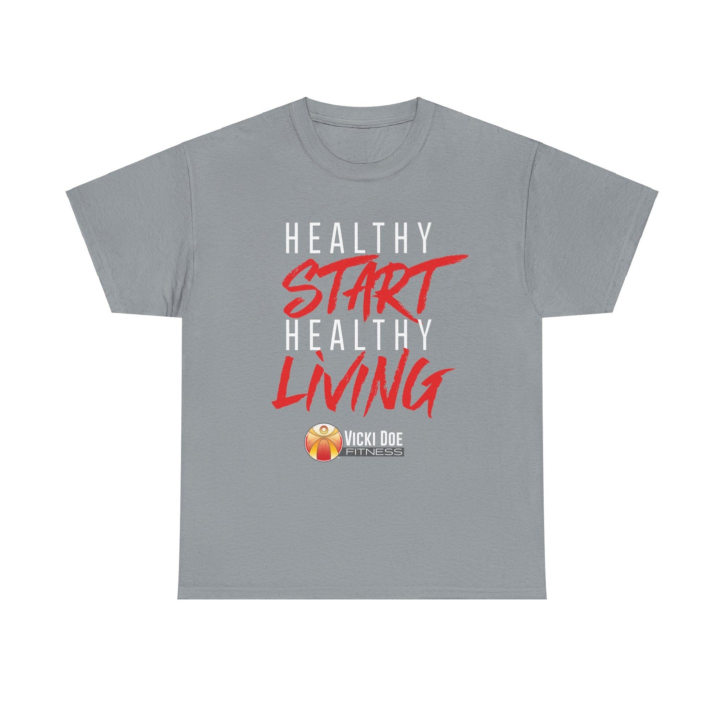 Healthy Start, Healthy Living Unisex Heavy Cotton Tee