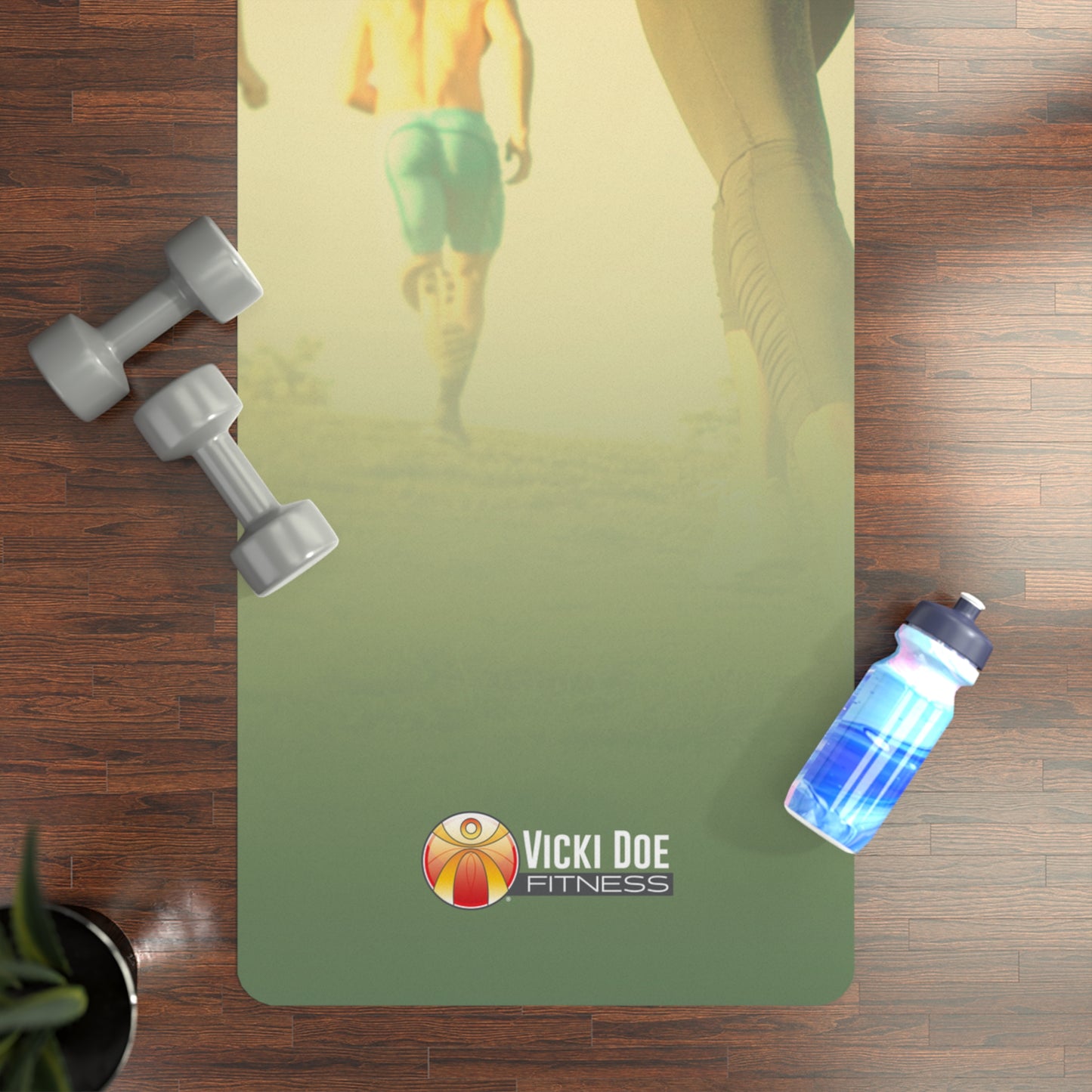 Vicki Doe Fitness Rubber Yoga Mat